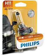 Лампа 12V H11 (55W) Vision (блистер) 1шт Philips