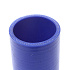 Патрубок КАМАЗ-4308 радиатора нижний короткий синий силикон (L=130мм,d=50) MEGAPOWER