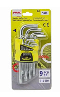 Набор ключей TORX (T10;-T50) 13пр. WMC