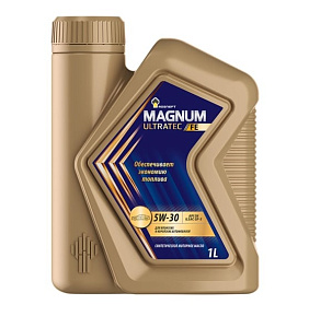 Масло моторное РОСНЕФТЬ Magnum Ultratec FE 5W30 синт. 1л