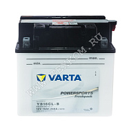 Аккумуляторная батарея VARTA МОТО19 FP +элек.1 YB16CL-B 76х101х176 (ETN-519 014 018)