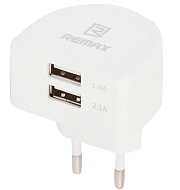 Устройство зарядное Remax RMT7188 Charger Moon 2 USB 2,1A white