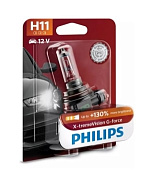 Лампа 12V H11 (55) +130% X-tremeVision G-force PHILIPS блистер