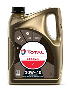 Масло моторное TOTAL Classic 7 10W40 синт 5л