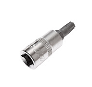 Головка торцевая TORX 1/4" х T27H 37мм с отверстием JTC