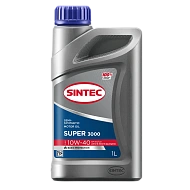 Масло моторное SINTEC SUPER 3000 10W40 SG/CD п/синт. 1л