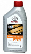 Масло моторное TOYOTA MOTOR OIL 0W20 1л.