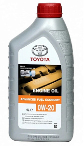 Масло моторное TOYOTA MOTOR OIL 0W20 1л.