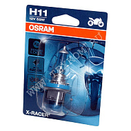 Лампа 12V H11 (55) PGJ19-2 X-RACER XENON 4200К (блистер) 12V OSRAM