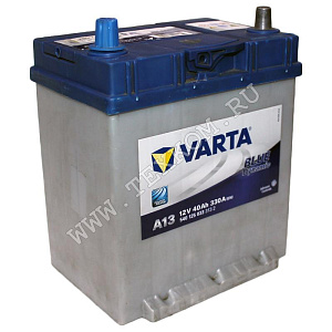 Аккумуляторная батарея VARTA 6СТ40з BD обр,яп.кл.187х140х227(Акция)