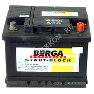 Аккумуляторная батарея BERGA 6СТ56 обр. Startblock 242х175х190 (С)