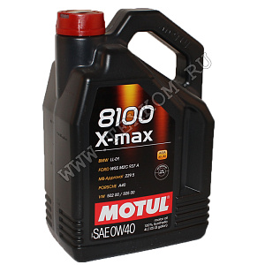 Масло моторное MOTUL 8100 X-Max 0w40 синт 4л.