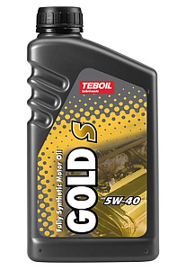 Масло моторное TEBOIL GOLD S 5W40 1л****