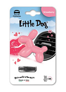 Ароматизатор воздуха ED0404 Little Dog (Клубника) на дефлектор, 3D-Polymer Drive Int /