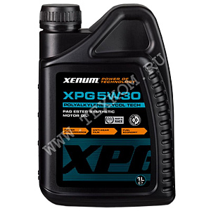 Масло моторное Xenum XPG с этерами 5W30 1л