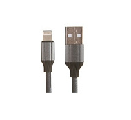 Кабель LDNIO USB Lightning 1m 2.4A Gray