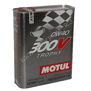 Масло моторное MOTUL 300V Trophy 0W40 2л