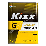 Масло моторное KIXX G SL PLUS 10W-40 п/синт. 4л