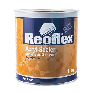 Грунт REOFLEX 1К акриловый черный 1кг