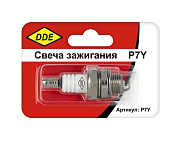 Свеча зажигания DDE - P7Y (Champion CJ7Y, Bosch WS8F, NGK BPM7A) бензопилы, триммеры, мотобуры (без