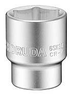 Головка торцевая 33 3/4" 6гр KORUDA