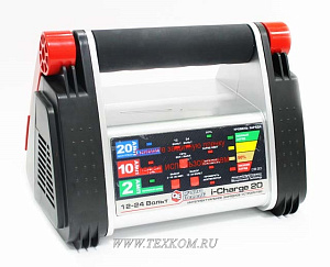 Устройство зарядное ERGUS i-Charge 20 для АКБ 12В/24В 20/10/2А автомат