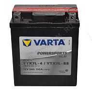 Аккумуляторная батарея VARTA МОТО 6 AGM YTX7L-4(BS) 114х71х131 (ETN-506 014 005)