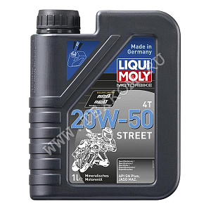 Масло моторное LIQUI MOLY RACING 4такт. 20W50HD мин. 1л