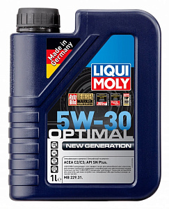 Масло моторное LIQUI MOLY Optimal New Generation 5W30 синт. 1л