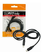 Кабель AVS Type C - Micro USB (1м ) TC-MR01 (пакет)