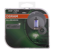 Лампа 12V H7 (55) PX26d ALLSEASON OSRAM бокс 2шт.