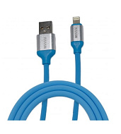 Кабель зарядки USB-8pin Blue CB120-U8-10BU WIIIX 1м