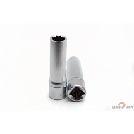 Головка торцевая 13 1/2" 12гр глубокая СЕРВИС КЛЮЧ