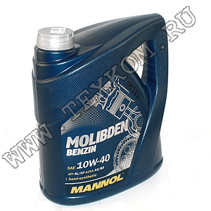 Масло моторное MANNOL MOLIBDEN 10W40 4л п/синт.