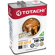 Масло моторное TOTACHI Ultra Fuel 5W20 синт 4л