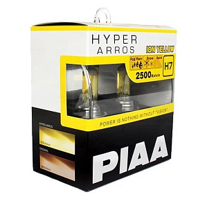 Лампа H7 PX26d 55W PIAA BULB HYPER ARROS YELLOW 2500K к-т PIAA