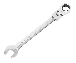 Ключ комбинированный трещоточный с подвижной головкой 18мм JTC /1/12/60