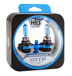 Лампа HB3 65W Vanadium 5000K MTF