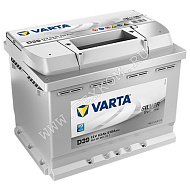 Аккумуляторная батарея VARTA 6СТ63з прям. SILVER D39 242х175х190 (ETN-563 401 061)