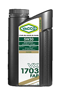 Масло моторное YACCO VX 1703 FAP 5W30 1л