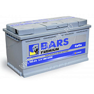 Аккумуляторная батарея BARS Premium 6СТ100 обр.900А 353х175х190 Казахстан