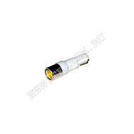 Лампа 12V T009 T5/белый/ (W2*4,6d) 0.5W High Power шт.