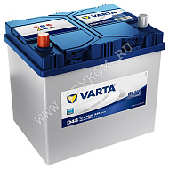 Аккумуляторная батарея VARTA 6СТ60з прям. выс. BLUE D48 232х175х225 (ETN-560 411 054)