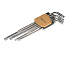Набор ключей TORX Т10-Т50 экстрадлинных 9пр ROCKFORCE