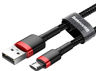 Кабель Baseus Cafule Cable USB For Micro 1.5A 2m red + black