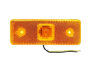 Фонарь габаритный LED 12-24V, желтый (90.3731-00)