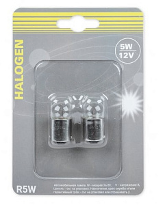 Лампа 12V R5W (BA15s) (2шт) 12V GANZ