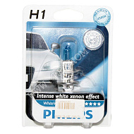 Лампа 12V H1 (55) P14.5s WHITE VISION 4300K 12V Philips
