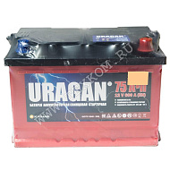 Аккумуляторная батарея URAGAN 6СТ75 VL АПЗ обр 278х175х190