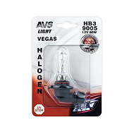 Лампа 12V HB3/9005 12V.65W AVS Vegas 1шт.
